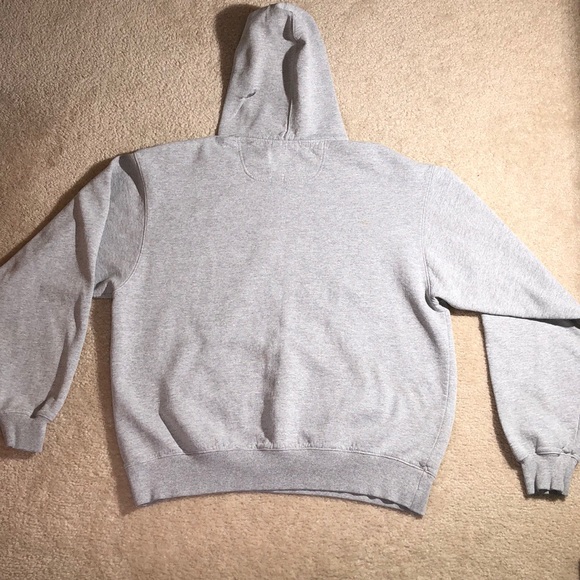 Campion Grey Oversize Logo Hoodie - Picture 4 of 8